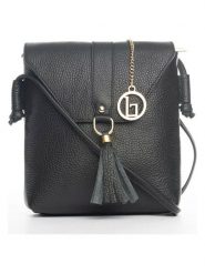 Lia Biassoni Skórzana torebka "Olona" w kolorze szarym - 23 x 23 x 6 cm rozmiar: onesize. Szare torby na ramię Lia Biassoni, bez wzorów, z materiału, na ramię, bez dodatków. Za 217.99 zł.