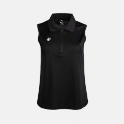 Koszulka techniczna ACAY W V3: wygoda, oddychalność i szybkie schnięcie. Czarne bluzki Izas, m, bez wzorów, bez kołnierzyka, bez ramiączek. W wyprzedaży za 160.83 zł.