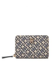 Tommy Hilfiger Portfel Th Jacquard Med Za AW0AW17479 Granatowy. Niebieskie portfele TOMMY HILFIGER, bez wzorów, ze skóry. Za 249.99 zł.