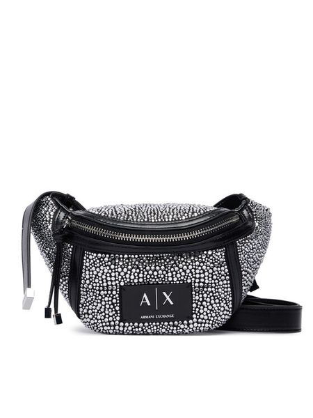 Armani Exchange Nerka XW002655 AF27000 MC009 Czarny. Czarne torebki klasyczne Armani Exchange, bez wzorów, ze skóry, bez dodatków. Za 514.99 zł.