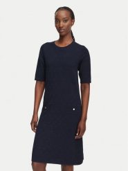 JOOP! Sukienka dzianinowa 263Kn32Kulana 30103289 Granatowy Slim Fit. Niebieskie sukienki Joop!, bez wzorów, z dzianiny, bez kołnierzyka, bez ramiączek. Za 969.99 zł.