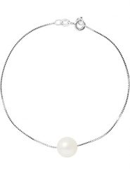 Pearline Srebrna bransoletka z perłą rozmiar: onesize. Szare bransoletki Pearline, z perłą, srebrne. Za 148.61 zł.