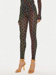Pinko Legginsy Ginseng 100246 A1ZY Czarny Slim Fit. Czarne legginsy Pinko, s, bez wzorów, z syntetyku. Za 359.99 zł.