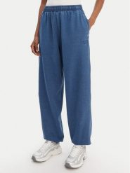 Reebok Spodnie dresowe Tenley RK25488CCW Niebieski Regular Fit. Niebieskie spodnie dresowe Reebok, l, bez wzorów, z bawełny. Za 299.99 zł.