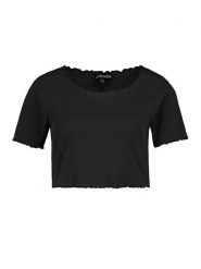 Eight2Nine Koszulka w kolorze czarnym rozmiar: XL. Czarne bluzki Eight2Nine, xl, bez wzorów, z bawełny, bez kołnierzyka, bez ramiączek. Za 19.86 zł.