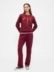 GAP Spodnie dresowe w kolorze czerwonym rozmiar: L. Czerwone spodnie dresowe GAP, l, bez wzorów, z dresówki. Za 127.95 zł.