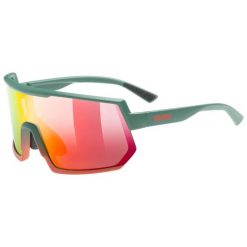 Okulary sportowe Uvex Sportstyle 235. Szare okulary przeciwsłoneczne UVEX, bez wzorów, sportowe. W wyprzedaży za 315.50 zł.