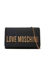 LOVE MOSCHINO Torebka JC4103PP0NKD0000 Czarny. Czarne torebki klasyczne Love Moschino, bez wzorów, ze skóry, bez dodatków. Za 709.99 zł.