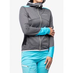 Bluza z kapturem damska La Sportiva Aequilibrium Thermal Hoody. Szare bluzy La Sportiva, xs, bez wzorów, z kapturem. Za 534.99 zł.