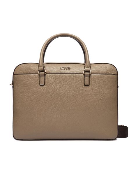 Liu Jo Torba na laptopa Ecs M Briefcase AF5320 E0027 Beżowy. Brązowe torby na laptopa Liu Jo, bez wzorów, ze skóry. Za 719.99 zł.