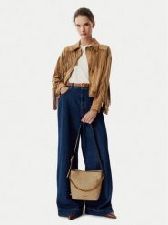 MICHAEL Michael Kors Torebka 30T6AUEM5L Beżowy. Brązowe torebki klasyczne MICHAEL Michael Kors, bez wzorów, ze skóry, bez dodatków. Za 1,329.00 zł.