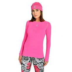 Koszulka z długim rękawem do biegania damska Nessi Sportswear Longsleeve Ultra. Czerwone bluzki NESSI SPORTSWEAR, s, bez wzorów, sportowe, bez kołnierzyka, bez ramiączek. Za 339.00 zł.