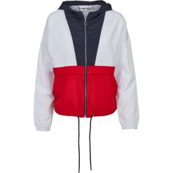 Damska klasyczna miejska trójkolorowa parka oversize. Białe parki Urban Classics, na zimę, klasyczne, bez kaptura. Za 162.00 zł.