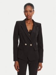 Rinascimento Marynarka CFC0126221003 Czarny Slim Fit. Czarne marynarki i żakiety Rinascimento, m, bez wzorów, z syntetyku. Za 719.99 zł.