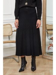 Joséfine Spódnica "Boniz" w kolorze czarnym rozmiar: M. Czarne spódnice Joséfine, na co dzień, m, bez wzorów, maxi, proste. Za 153.71 zł.