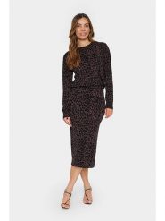 SAINT TROPEZ Sweter w kolorze brązowym rozmiar: S. Brązowe swetry Saint Tropez, s, bez wzorów, bez ramiączek. Za 113.63 zł.