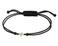 Bransoletka z elementami żółtego i białego złota i diamentem - 0,007 ct - próba 375. Białe bransoletki Apart, z diamentem, złote. Za 429.00 zł.