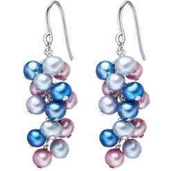 Valero Pearls Kolczyki wiszące z perłą srebro wysokiej próby Perła hodowlana słodkowodna srebrny 1 ct Damski. Szare kolczyki Valero Pearls, z perłą, srebrne. Za 279.99 zł.