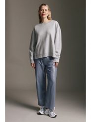 Cotton Candy Bluza w kolorze jasnoszarym rozmiar: M. Szare bluzy Cotton Candy, m, bez wzorów, bez kaptura. Za 143.56 zł.