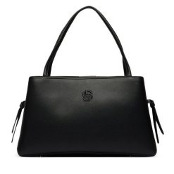 Torebka BOSS. Czarne shopper Boss, bez wzorów, bez dodatków. Za 1,064.00 zł.