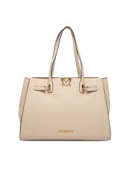 LOVE MOSCHINO Torebka JC4124PP1OLM0110 Écru. Shopper Love Moschino, bez wzorów, ze skóry, bez dodatków. Za 1,099.00 zł.