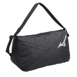 Torba sportowa Mizuno Waso Holdall. Czarne torby na ramię Mizuno, bez wzorów, z materiału, sportowe, na ramię, małe, bez dodatków. Za 229.00 zł.