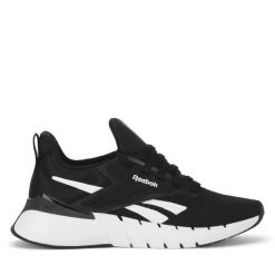 Buty na siłownię Reebok. Czarne obuwie sportowe Reebok, bez zapięcia, na fitness i siłownię. Za 383.00 zł.