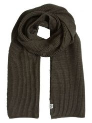 MOSS COPENHAGEN Szal "Rachelle" w kolorze khaki rozmiar: onesize. Brązowe szaliki Moss Copenhagen, bez wzorów, z materiału. Za 134.85 zł.