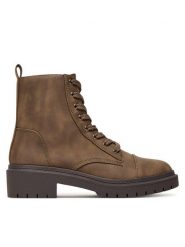 Aldo Botki Goer 14115083 Brązowy. Brązowe botki Aldo, bez wzorów, ze skóry, bez obcasa, na płaskiej podeszwie, bez zapięcia. Za 489.99 zł.