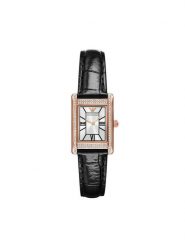 Emporio Armani Zegarek Genni AR11624 Czarny. Czarne, analogowe zegarki Emporio Armani. Za 1,289.00 zł.