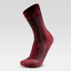Skarpety trekkingowe damskie Uyn Trekking One All Season Mid. Czerwone skarpety Uyn, bez wzorów. Za 119.99 zł.