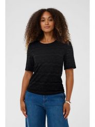 Kaffe Bluzka w kolorze czarnym rozmiar: XS. Czarne bluzki Kaffe, xs, bez wzorów, z koronki, bez kołnierzyka, bez ramiączek. Za 82.99 zł.