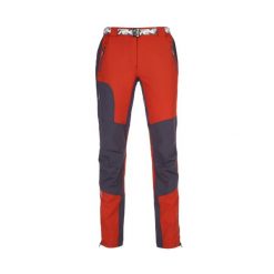Spodnie trekkingowe damskie Milo Atero Lady z paskiem. Czerwone spodnie sportowe Milo, na lato, xs, bez wzorów, z tkaniny, trekkingowe. Za 314.99 zł.