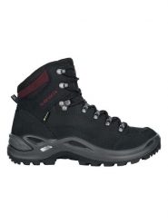 LOWA Skórzane buty turystyczne "Renegade GTX Mid Ws" w kolorze czarnym rozmiar: 37. Czarne trekkingi Lowa, z gore-texu, outdoorowe. Za 478.62 zł.