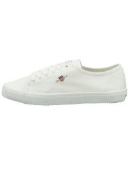 GANT Footwear Sneakersy "Pillox" w kolorze białym rozmiar: 40. Białe trampki GANT Footwear, bez wzorów, bez zapięcia. Za 166.88 zł.