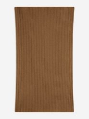 Just Cashmere Kaszmirowy szal-koło "Hutton" w kolorze jasnobrązowym - 65 x 50 cm rozmiar: onesize. Brązowe szaliki Just Cashmere, bez wzorów, z kaszmiru. Za 304.99 zł.