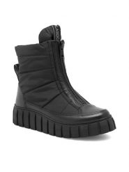Lasocki Botki WI23-PIANA-03 Czarny. Czarne botki Lasocki, bez wzorów, z materiału, bez obcasa, na płaskiej podeszwie, bez zapięcia. Za 215.99 zł.