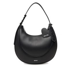Torebka DKNY. Czarne torebki klasyczne DKNY, bez wzorów, bez dodatków. Za 459.99 zł.