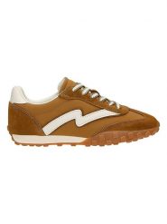 Wojas Skórzane sneakersy w kolorze jasnobrązowym rozmiar: 40. Brązowe trampki Wojas, bez wzorów, bez zapięcia. Za 271.03 zł.