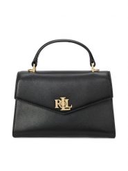 LAUREN RALPH LAUREN Torebka 431968761002 Czarny. Czarne torebki klasyczne Lauren Ralph Lauren, bez wzorów, ze skóry, bez dodatków. Za 1,399.00 zł.
