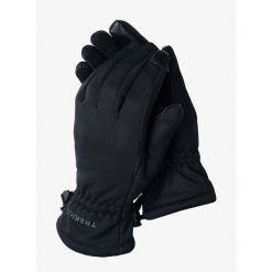 Rękawiczki wiatroszczelne Trekmates Rigg Gloves. Czarne rękawiczki TREKMATES, bez wzorów, sportowe. Za 146.99 zł.