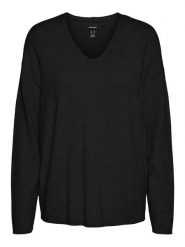 Vero Moda Sweter w kolorze czarnym rozmiar: M. Czarne swetry Vero Moda, m, bez wzorów, bez ramiączek. Za 70.41 zł.