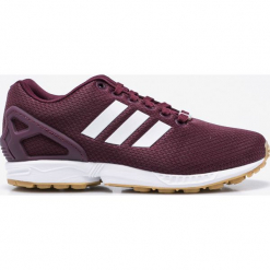 Adidas Originals - Buty Zx Flux. Brązowe obuwie sportowe Adidas Originals, z materiału, bez zapięcia. W wyprzedaży za 239.90 zł.