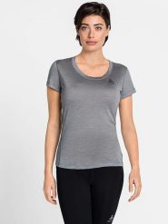 Odlo Koszulka sportowa "Merino130" w kolorze szarym rozmiar: M. Szare koszulki sportowe Odlo, bez wzorów, z lyocellu, bez ramiączek, outdoorowe. Za 165.31 zł.