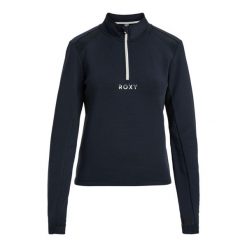 Bluza dla Kobiety BOLD MOVES 2.0 Czarny. Szare bluzy Roxy, bez wzorów, z elastanu, bez kaptura. Za 269.99 zł.