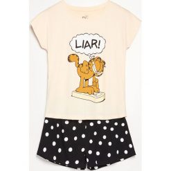 Dwuczęściowa piżama Garfield - Beżowy. Brązowe piżamy Reserved. Za 59.99 zł.