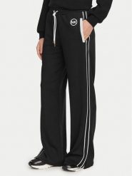 MICHAEL Michael Kors Spodnie dresowe MR630Y0K8N Czarny Regular Fit. Czarne spodnie dresowe MICHAEL Michael Kors, l, bez wzorów, z dresówki. Za 789.99 zł.