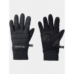 Rękawiczki Damskie Columbia Powder Lite II. Czarne rękawiczki Columbia, bez wzorów, sportowe. Za 181.99 zł.