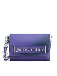 Juicy Couture Torebka BIJXT3094W4S Fioletowy. Fioletowe listonoszki Juicy Couture, bez wzorów, z tworzywa sztucznego, bez dodatków. Za 299.99 zł.