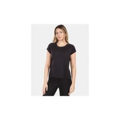 Damska koszulka techniczna Kilpi LIMED-W. Czarne bluzki Kilpi, bez wzorów, sportowe, bez kołnierzyka, bez ramiączek. Za 215.49 zł.